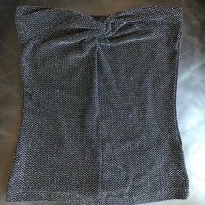 NWOT H&M Black Sparkle Tube Top